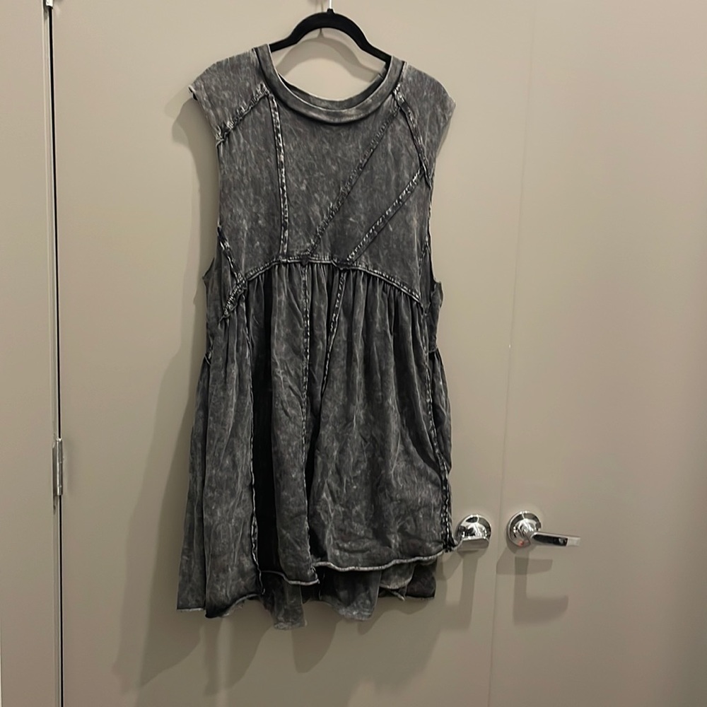 Urban Outfitters Acid Wash Mini Dress